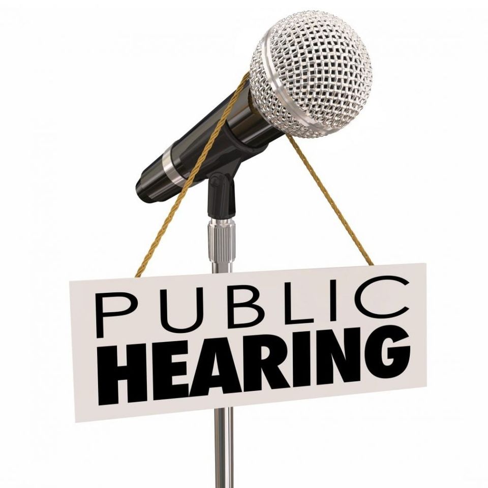 Public Hearing
